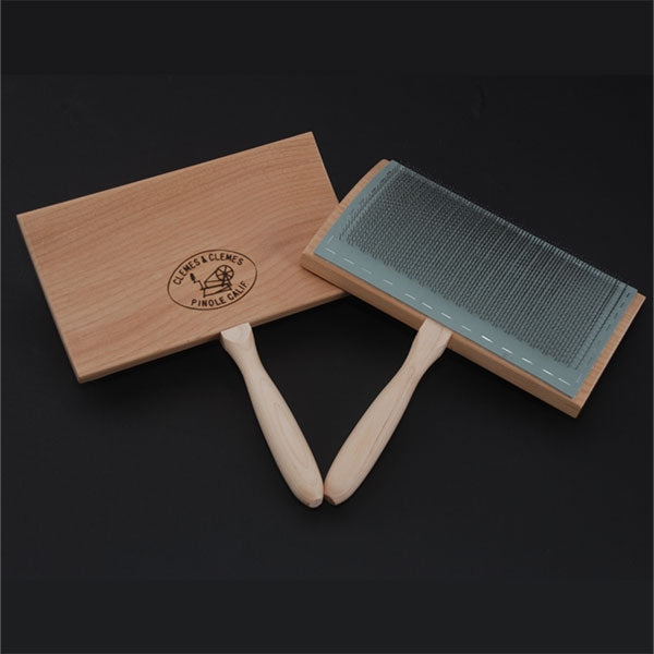Clemes & Clemes Curved Back Wool Hand Carders - The Woolery