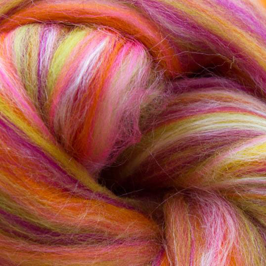 Rosie's Lapidary Merino / Silk Top - The Woolery