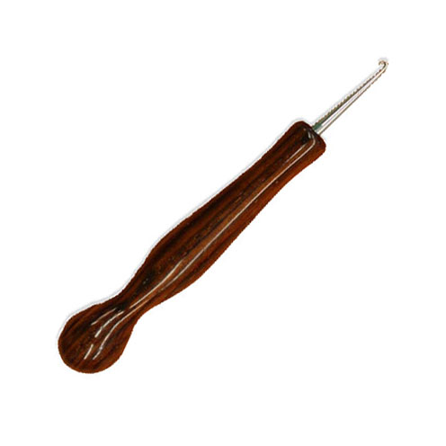 Nancy Miller Hook - Chunky Cocobolo Handle - The Woolery