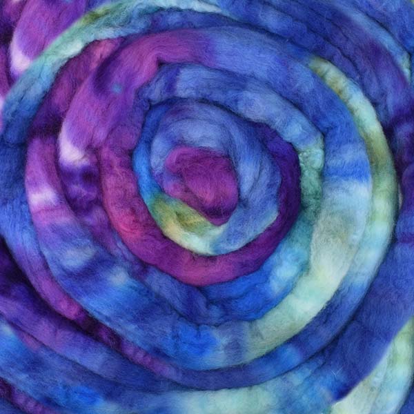 Frabjous Fibers Hand Dyed Wool Top - The Woolery