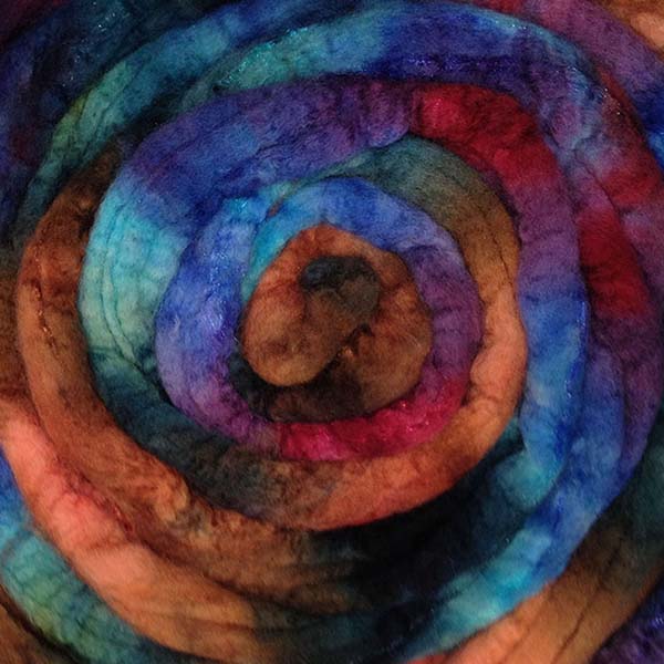 Frabjous Fibers Hand Dyed Wool Top - The Woolery