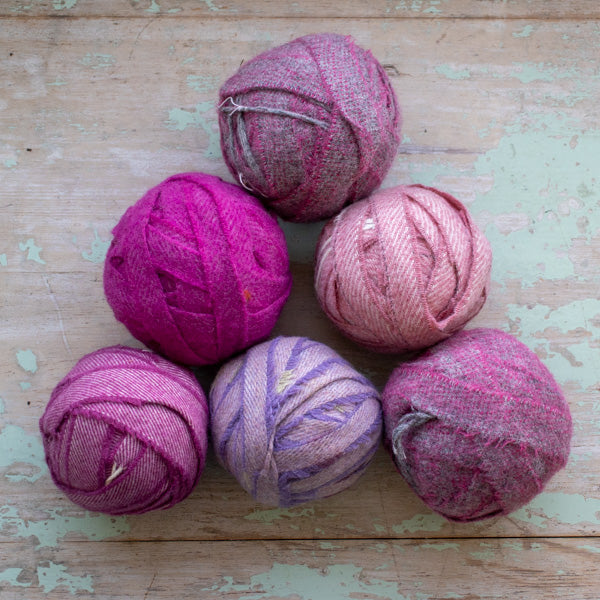 Wool Rag Rug Blanket Yarn - The Woolery
