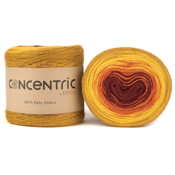 Hikoo Concentric Baby Alpaca Yarn - The Woolery