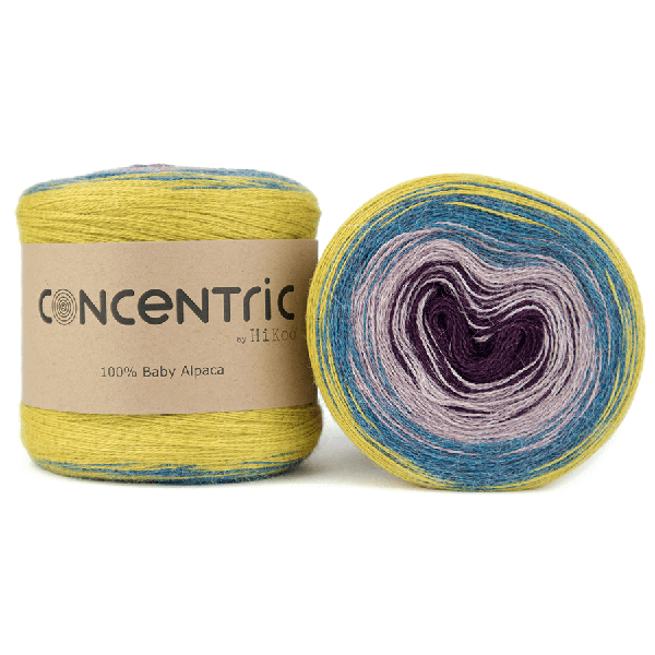 Hikoo Concentric Baby Alpaca Yarn - The Woolery