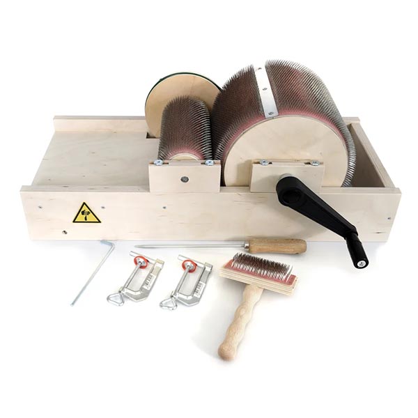 Golden Fleece Drum Carder - The Woolery