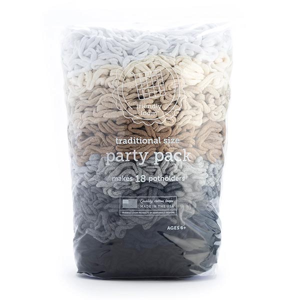 Friendly Loom Traditional Size Loops - Party Pack - The Woolery