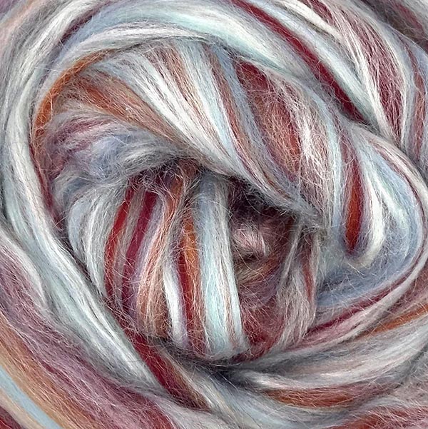 Rosie's Lapidary Merino / Silk Top - The Woolery