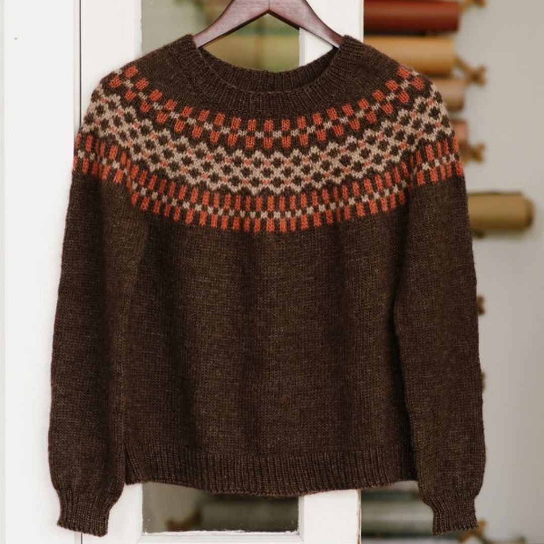 Woodlot Pullover Knitting Kit