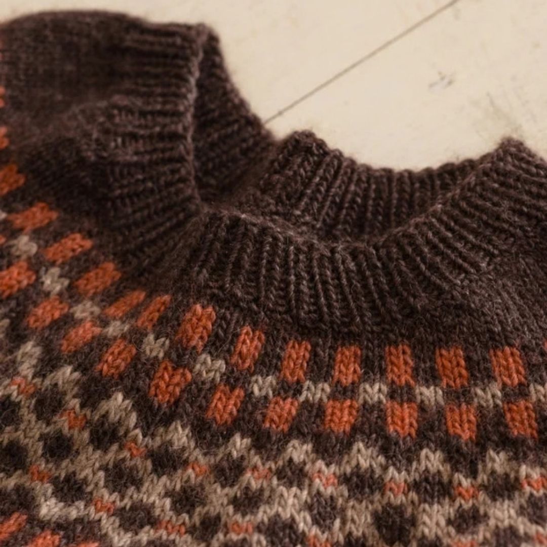 Woodlot Pullover Knitting Kit