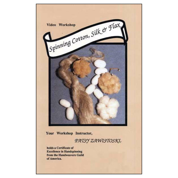 Spinning Cotton, Silk & Flax DVD