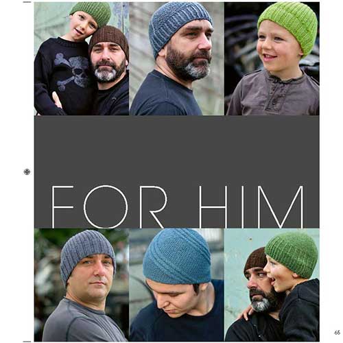 Knit Hats with Woolly Wormhead - b