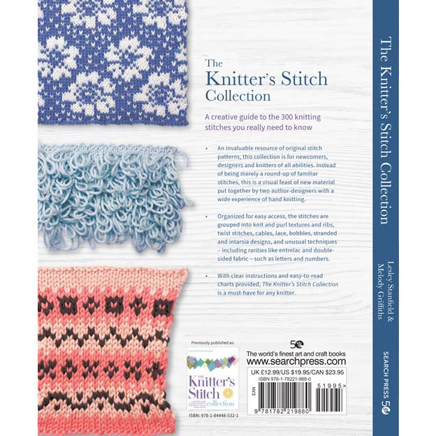The Knitter’s Stitch Collection - Back Cover