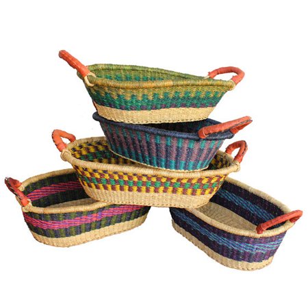 African Fair Trade Basket - Craft Catcher - The Woolery