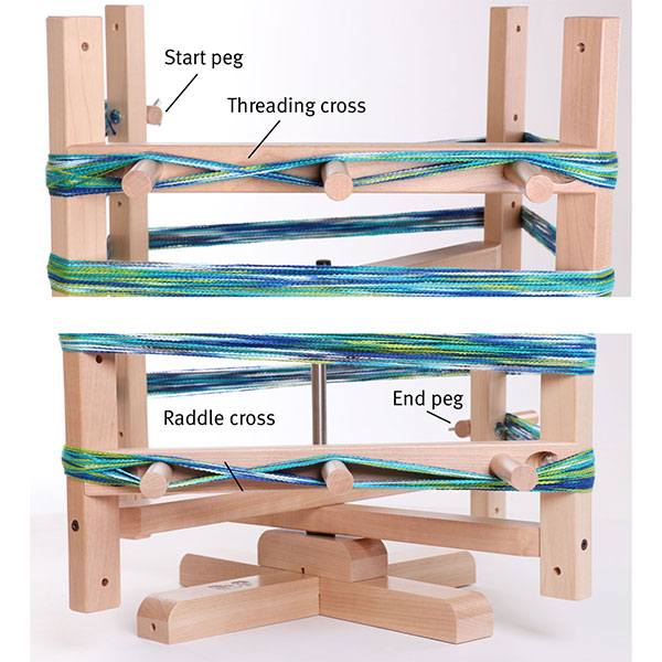 Ashford Warping Mill - Detail