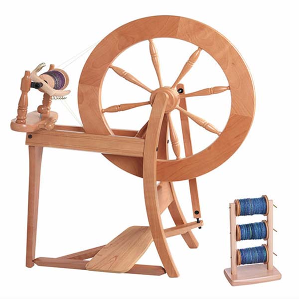 Ashford Traditional Spinning Wheel - Double Drive - Unfinished - 9418647104325