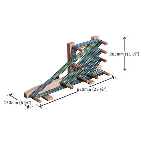 Ashford Inkle Loom - Dimensions