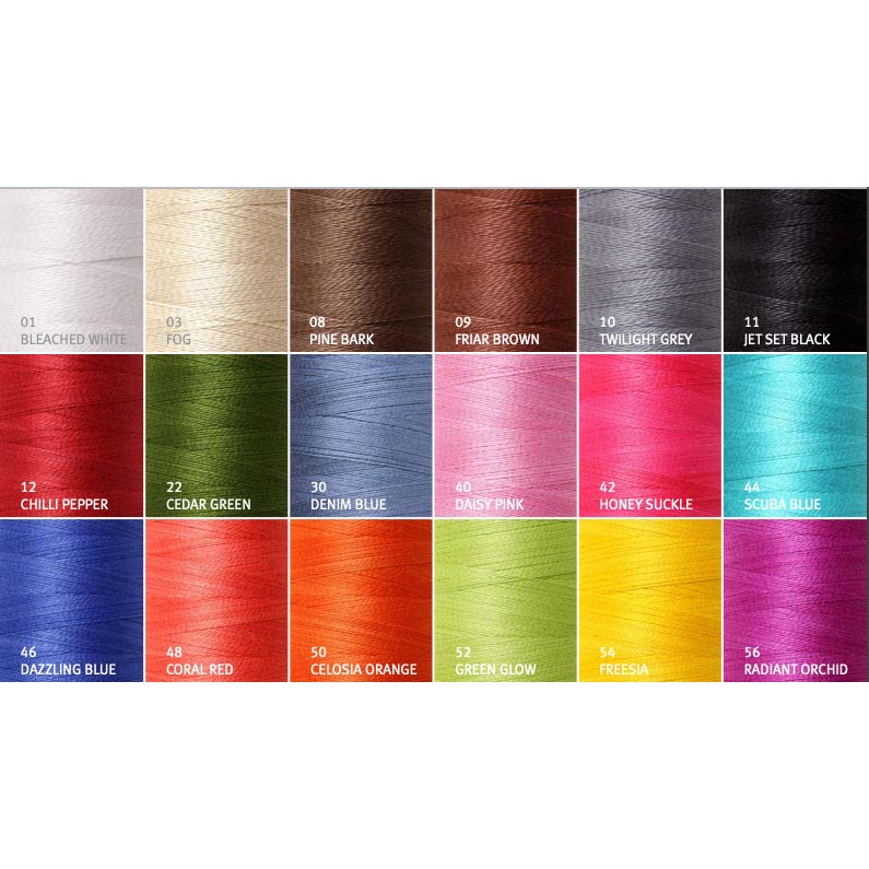 Mercerized Cotton Yarn Color Card