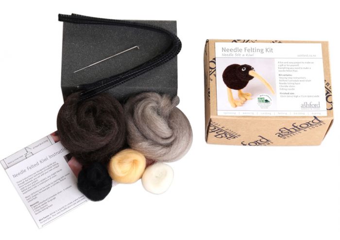 Ashford Needle Felting Kit - Kiwi