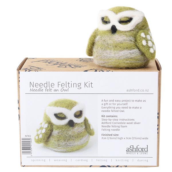 Ashford Needle Felting Kit - Owl