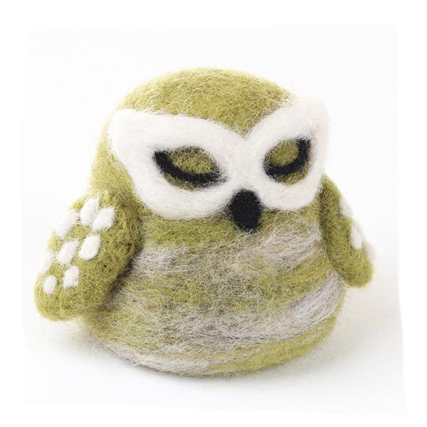 Ashford Needle Felting Kit - Owl - 9418647412482