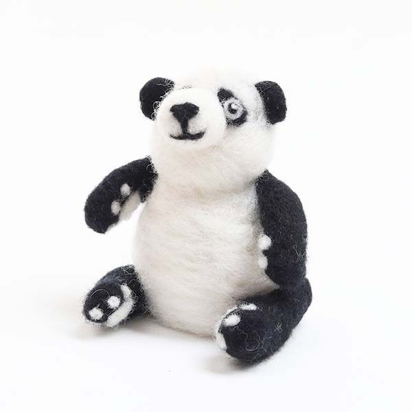 Ashford Needle Felting Kit - Panda - 9418647411140