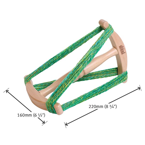 Ashford Niddy Noddy Sampler - Dimensions