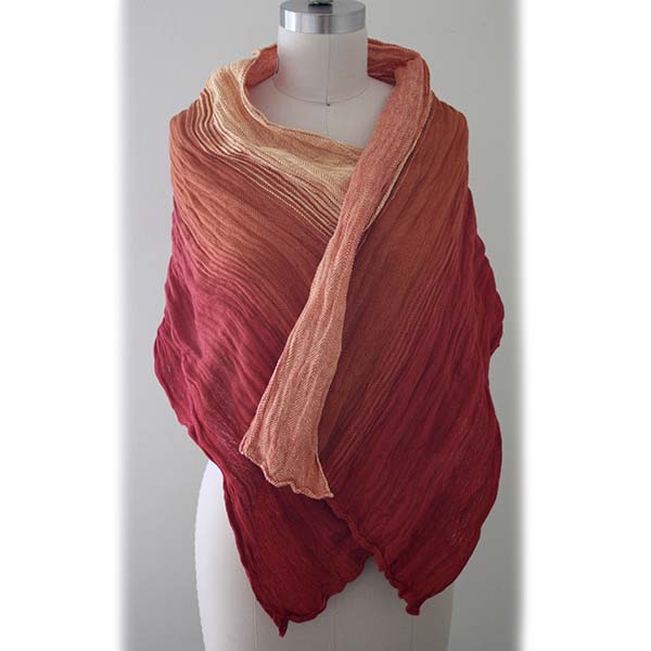 Weaving Outside the Box - Antelope Canyon Shawl