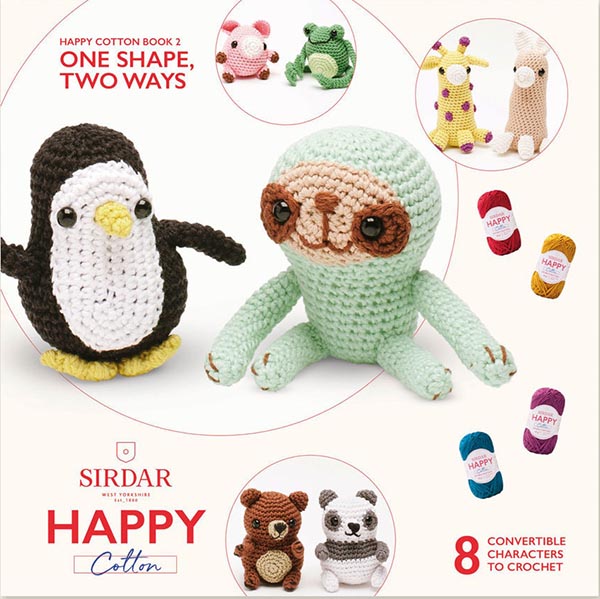 Happy Cotton Book #2 - One Shape, Two Ways - 5024723905317