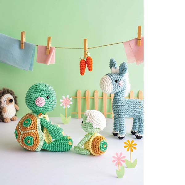 Adorable Animal Families to Crochet - c