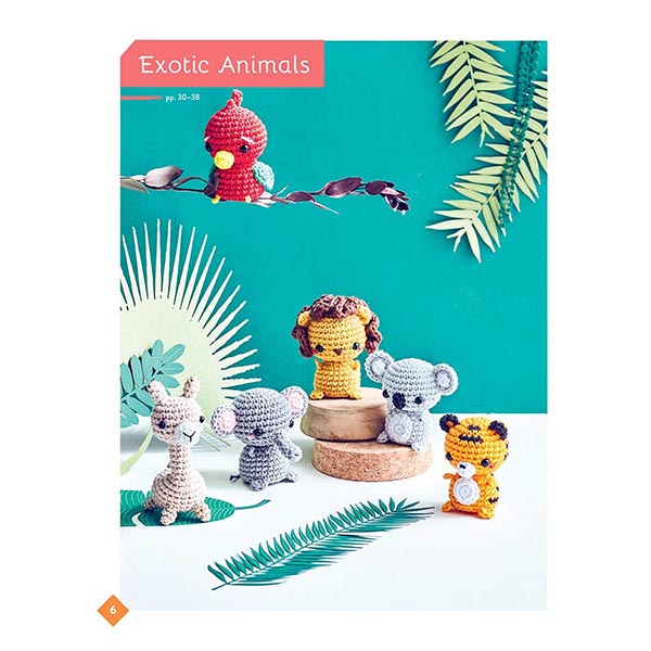 Adorable Mini Animals to Crochet - b