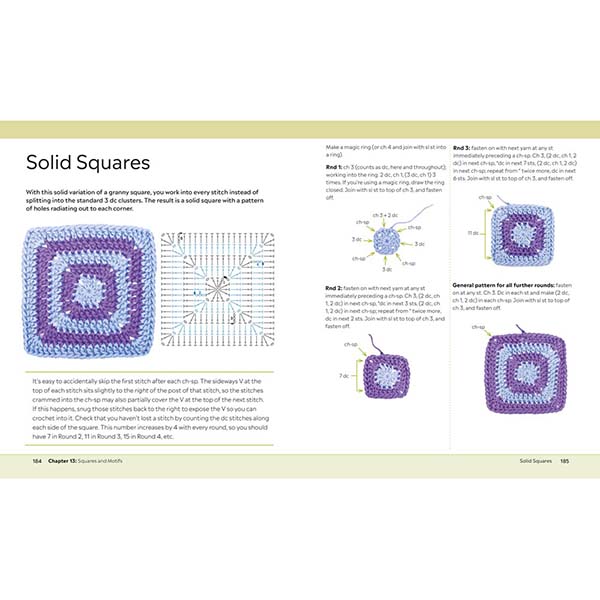 Everyday Crochet - Solid Squares
