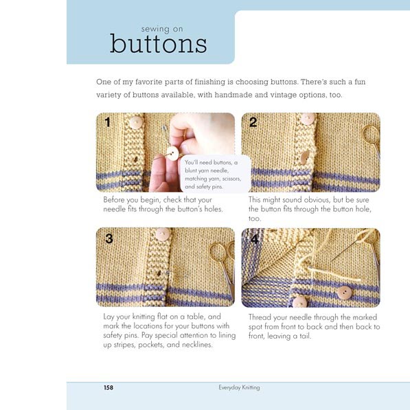 Everyday Knitting - Buttons