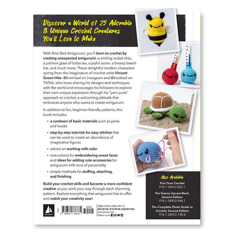 Knot Bad Amigurumi - Back Cover