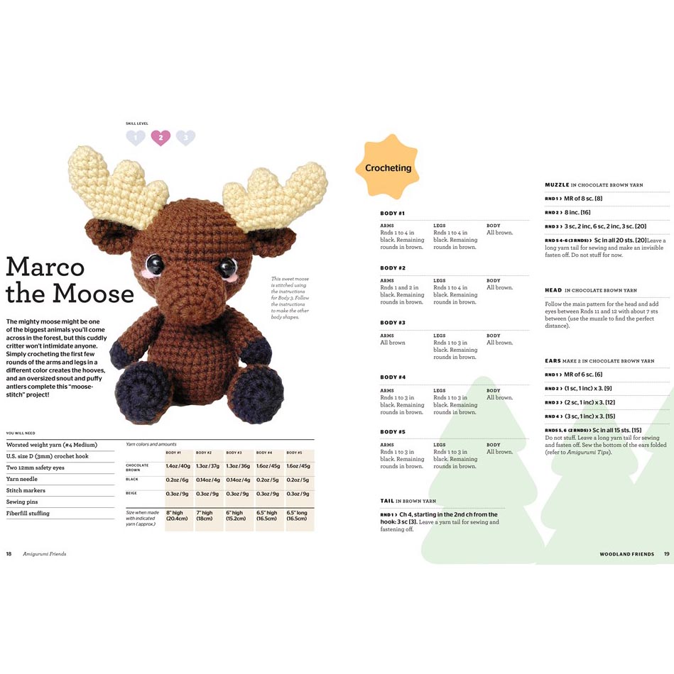 Amigurumi Friends - Moose