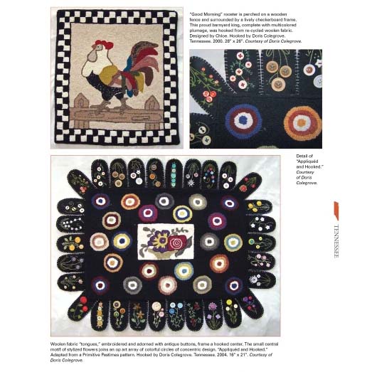 Hooked Rugs of the Deep South - TN