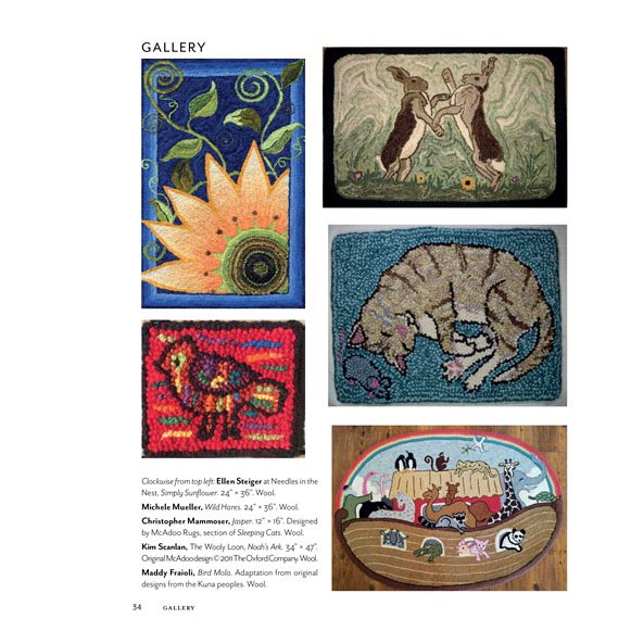 Amy Oxford Punch Needle Rug Hooking - B