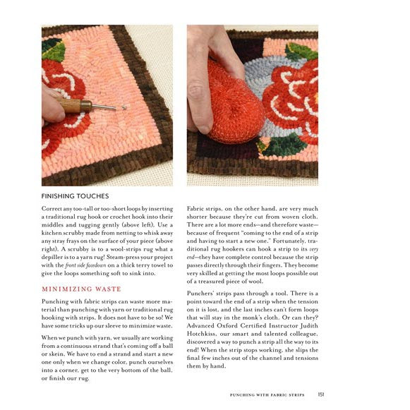 Intermediate and Advanced Punch Needle Rug Hooking - f