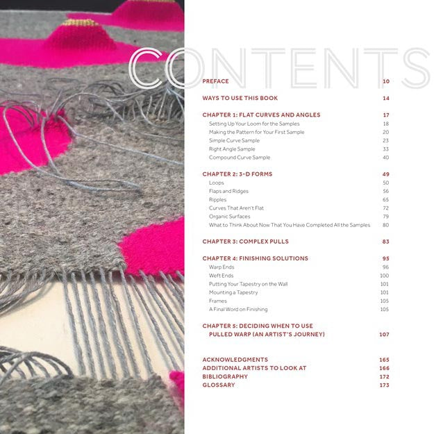 Tapestry with Pulled Warp - Table of Contents