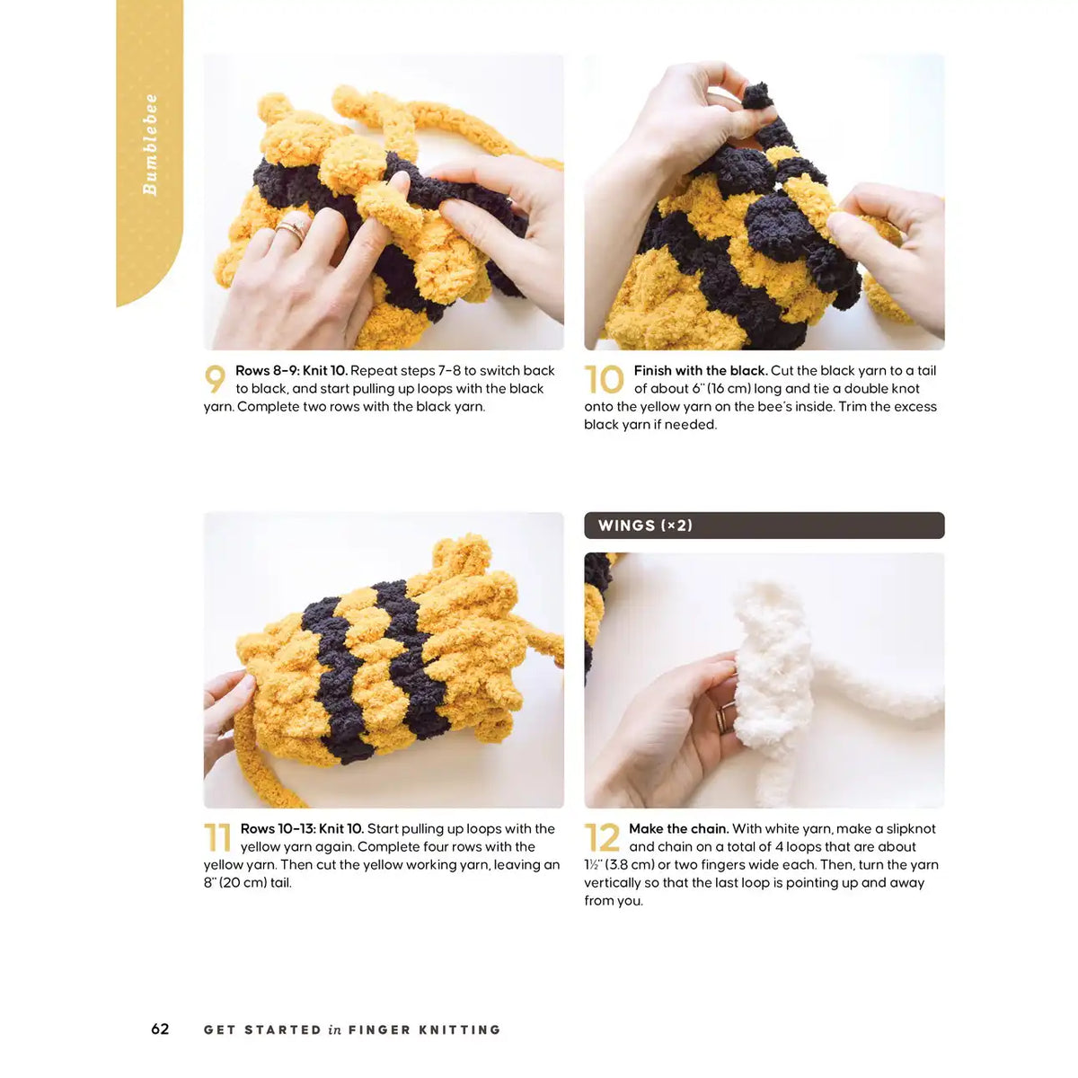 Get Started in Finger Knitting