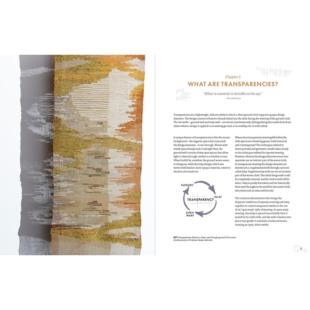 Transparency Weaving - Example Page