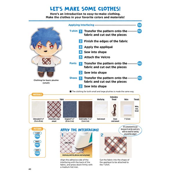 Cute Plushies and Mochi Dolls - Instructions