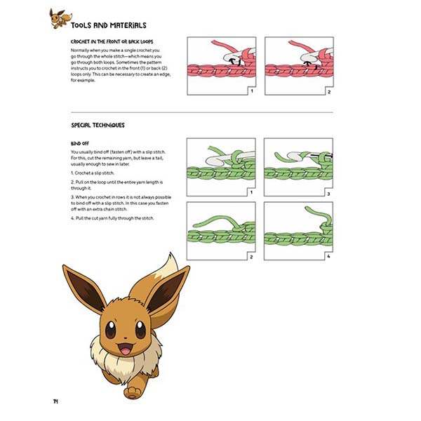 Pokémon Crochet - Instructions