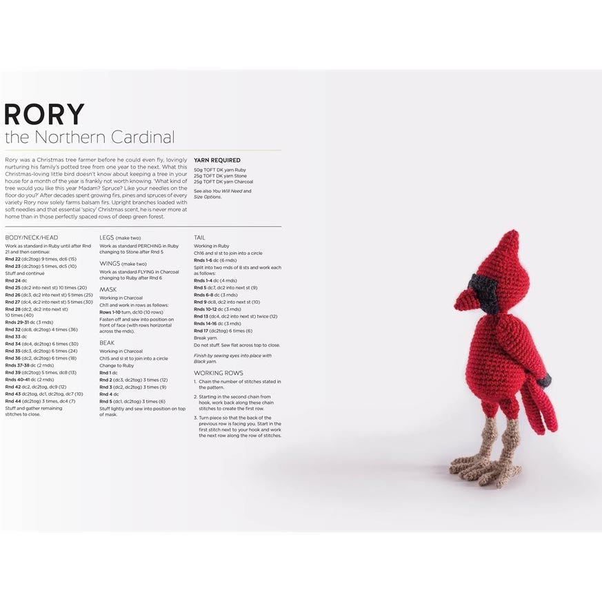 Edward's Menagerie: Birds - New Edition - Cardinal