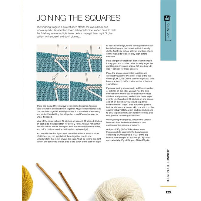 Learn to Knit in 50 Squares - The Woolery