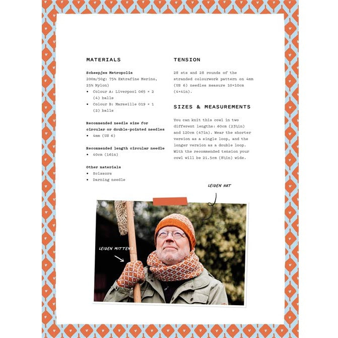 Colorwork Knitting from Head to Toe - Project 1