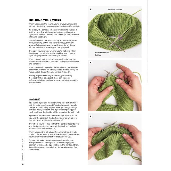 Circular Knitting For Beginners & Beyond - Example 3