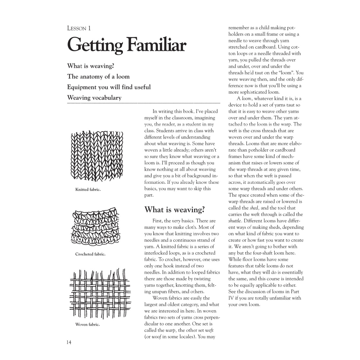 Learning to Weave - Spiral Bound