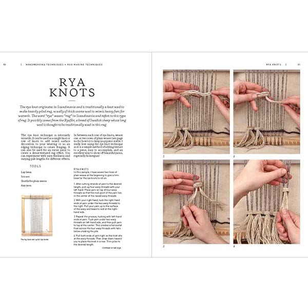 Weaving on a Little Loom - Knots