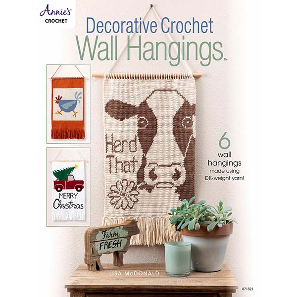Decorative Crochet Wall Hangings - 9781640254930