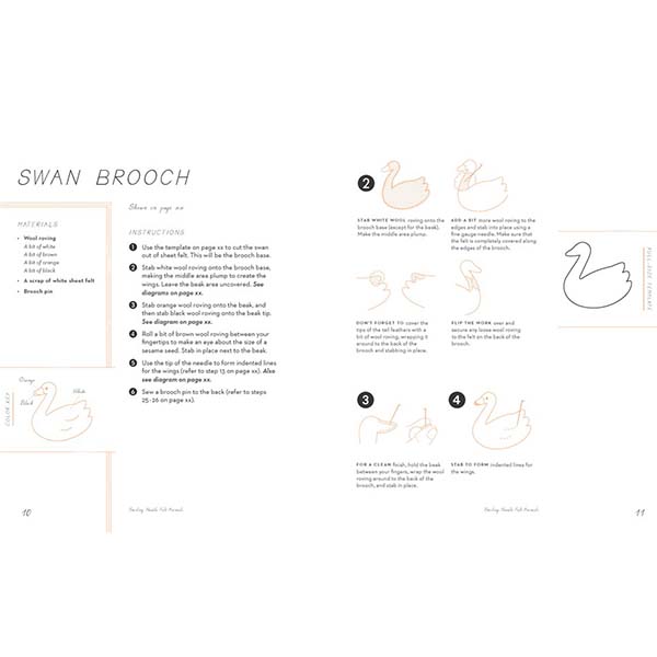 Happy Wool Felt Animals - Instructions